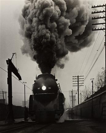 O. WINSTON LINK (1914-2001) Train 16 Leaves Williamson * Coal Extra Working Upgrade at Blue Ridge Grade, East of Roanoke.
